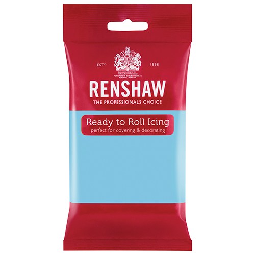 Renshaw Fondant Icing 250g Pack Baby Blue